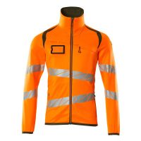 Mascot Accelerate Safe Fleecetrui met rits | 19103-315 | 1433-hi-vis oranje/mosgroen