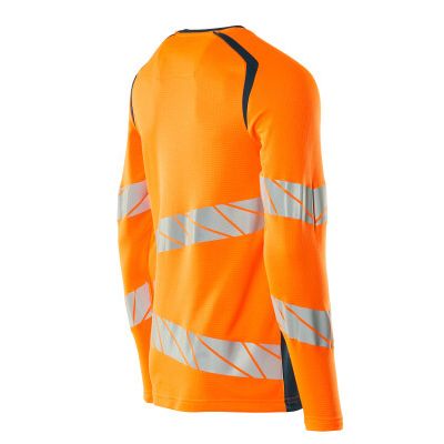 Foto van Mascot Accelerate Safe T-shirt, met lange mouwen | 19081-771 | 1444-hi-vis oranje/donkerpetrol