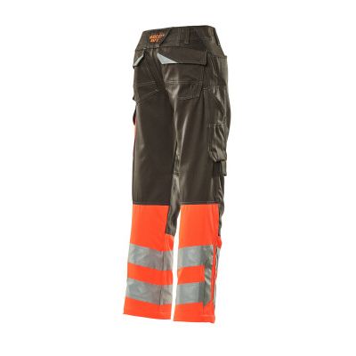 Foto van Mascot Leeds | 15679-860 | 018222-donkerantraciet/hi-vis rood