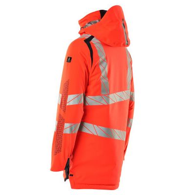 Foto van Mascot Accelerate Safe Parka | 19030-449 | 22210-hi-vis rood/donkermarine