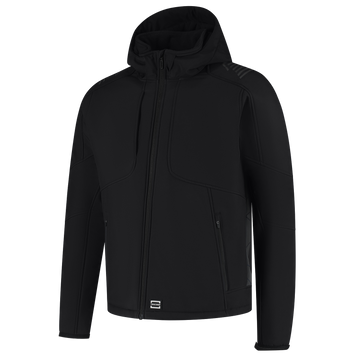 Foto van Winter Softshell Capuchon Redefined | zwart | 406116-09 | TRICORP WORKWEAR