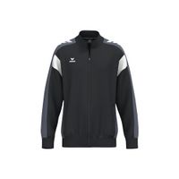 Erima Celebrate 125 unisex trainingsjack, 1032594, zwart/slategrey