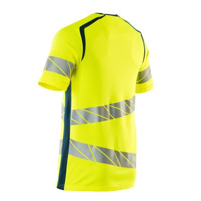 Foto van Mascot Accelerate Safe T-shirt | 19082-771 | 1744-hi-vis geel/donkerpetrol