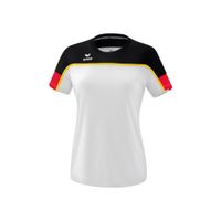ERIMA CHANGE by erima T-shirt Dames | wit/zwart/rood | 1082327