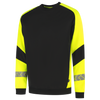 Afbeelding van Sweater Reflective Redefined | zwart/fluorgeel | 306101-0917 | TRICORP WORKWEAR