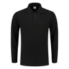 Afbeelding van Poloshirt 100% Katoen Lange Mouw | zwart | 201008-09 | TRICORP WORKWEAR