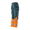 Afbeelding van Mascot Accelerate Safe Broek met spijkerzakken | 19131-711 | 4414-donkerpetrol/hi-vis oranje