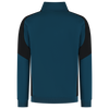 Afbeelding van Zip Sweater Bicolor Redefined | petrol/zwart | 306111-9309 | TRICORP WORKWEAR