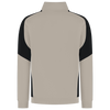 Afbeelding van Zip Sweater Bicolor Redefined | zand/zwart | 306111-5509 | TRICORP WORKWEAR