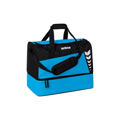 ERIMA SIX WINGS sporttas met bodemvak | curaçao/zwart | 7232316