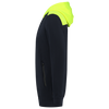 Afbeelding van Sweater High Vis Capuchon | donkermarine/fluorgeel | 303005-01017 | TRICORP SAFETY