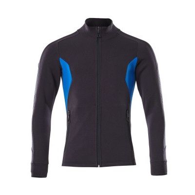 Mascot 18484-962 Sweatshirt met rits donker marine/azur blauw