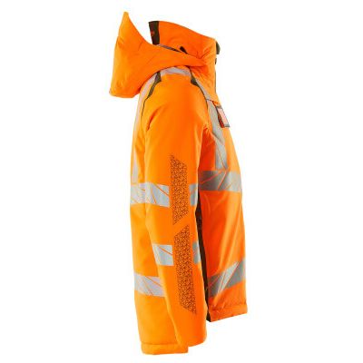 Foto van Mascot Accelerate Safe Winterjas | 19035-449 | 1433-hi-vis oranje/mosgroen