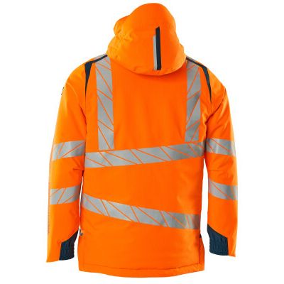 Foto van Mascot Accelerate Safe Winterjas | 19035-449 | 1444-hi-vis oranje/donkerpetrol