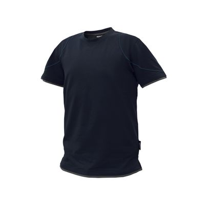 Foto van Dassy t-shirt KINETIC | 710019 | nachtblauw/antracietgrijs