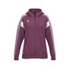 Afbeelding van ERIMA CELEBRATE 125 Training Jacket with hood Dames | burgundy/lavender | 1032619