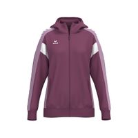 ERIMA CELEBRATE 125 Training Jacket with hood Dames | burgundy/lavender | 1032619