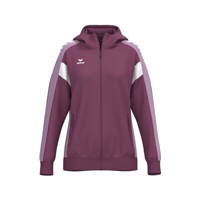 Foto van ERIMA CELEBRATE 125 Training Jacket with hood Dames | burgundy/lavender | 1032619