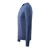 Afbeelding van Gebreide trui ronde hals, met merinowol | 50636-989 | 041-blauw-melee