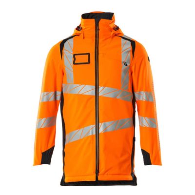 Foto van Mascot Accelerate Safe Parka | 19030-449 | 14010-hi-vis oranje/donkermarine