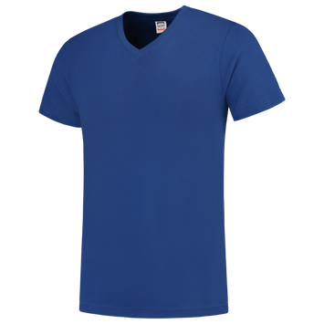 Foto van T-shirt V Hals Fitted | korenblauw | 101005-11 | TRICORP WORKWEAR