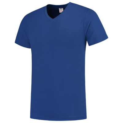 Foto van T-shirt V Hals Fitted | korenblauw | 101005-11 | TRICORP WORKWEAR