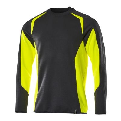 Foto van Mascot Accelerate Safe Sweatshirt | 22084-781 | 0917-zwart/hi-vis geel