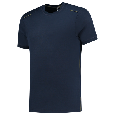 Foto van T-shirt Accent | donkermarine/legergroen | 102703-01013 | TRICORP WORKWEAR