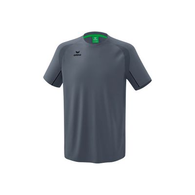 Erima Liga Star training t-shirt kinderen, slategrey/zwart, 1082332