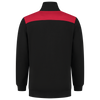 Afbeelding van Sweatvest Bicolor Naden | zwart/rood | 302014-0902 | TRICORP WORKWEAR