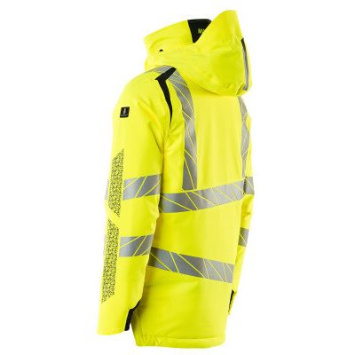 Foto van Mascot Accelerate Safe Winterjas | 19035-449 | 17010-hi-vis geel/donkermarine