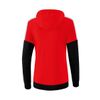 Afbeelding van Squad sweatshirt met capuchon Dames | rood/zwart/wit | 1072012