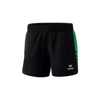 ERIMA Six Wings worker short Dames | zwart/smaragd | 1152204