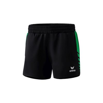 Foto van ERIMA Six Wings worker short Dames | zwart/smaragd | 1152204