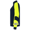 Afbeelding van Sweatvest Reflective Redefined Dames | donkermarine/fluorgeel | 306115-01017 | TRICORP WORKWEAR