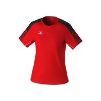 ERIMA EVO STAR T-Shirt Dames | rood/zwart | 1082412