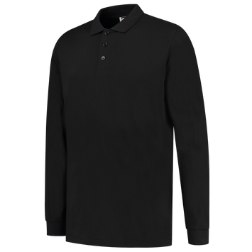 Foto van Poloshirt Jersey Lange Mouw | zwart | 201019-09 | TRICORP WORKWEAR