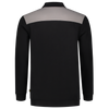 Afbeelding van Polosweater Bicolor Naden | zwart/grijs | 302004-09 | TRICORP WORKWEAR