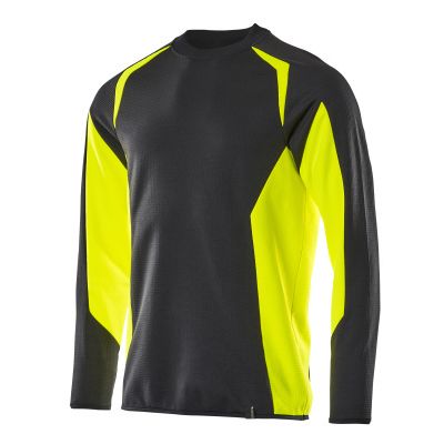 Foto van Mascot Accelerate Safe Sweatshirt | 22084-781 | 0917-zwart/hi-vis geel