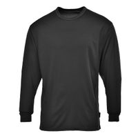 PortWest Thermoshirt Zwart| B133
