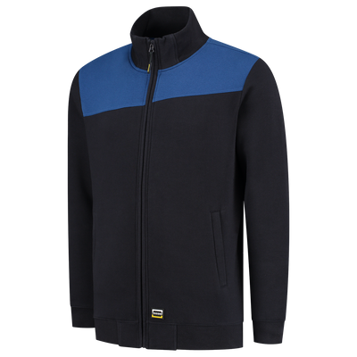 Sweatvest Bicolor Naden | marine/korenblauw | 302014-0111 | TRICORP WORKWEAR