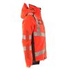 Afbeelding van Mascot Accelerate Safe Winterjas | 19035-449 | 22218-hi-vis rood/donkerantraciet