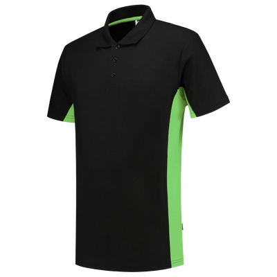 Poloshirt Bicolor | zwart/limegroen | 202004-0937 | TRICORP WORKWEAR Poloshirt Bicolor | zwart/limegroen | 202004-0937 | TRICORP WORKWEAR