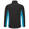 Afbeelding van Softshell Bicolor | zwart/turkoois | 402002-0987 | TRICORP WORKWEAR