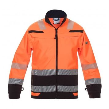 Foto van Hydrowear Telford softshelljack EN471 | 04025985-149 | oranje/zwart