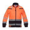 Afbeelding van Hydrowear Telford softshelljack EN471 | 04025985-149 | oranje/zwart