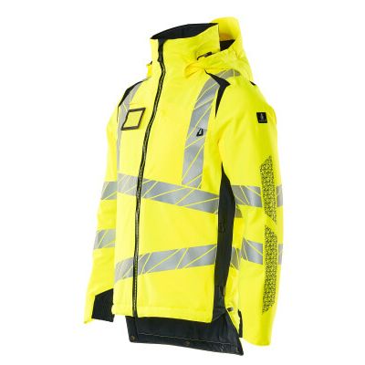 Foto van Mascot Accelerate Safe Winterjas | 19035-449 | 17010-hi-vis geel/donkermarine