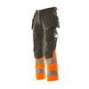 Afbeelding van Mascot Accelerate Safe Broek met spijkerzakken | 19131-711 | 1814-donkerantraciet/hi-vis oranje