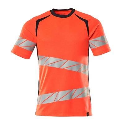 Foto van Mascot Accelerate Safe T-shirt | 19082-771 | 22210-hi-vis rood/donkermarine