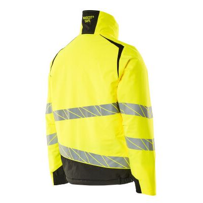 Foto van Mascot Accelerate Safe Winterjas | 19435-231 | 1709-hi-vis geel/zwart